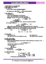 Hóa học 8 - Chương V Hiđro  nước